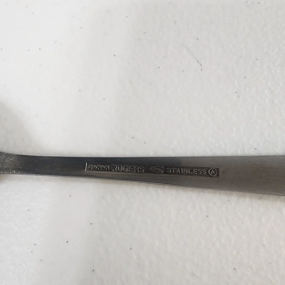 Roger's Stainless Japan Casa Vista Set Of 8 Short Handle Teaspoon